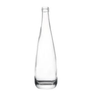 Factory Direct Sale Recyclable Empty Flint Juice Beverage Glass Bottle with Screw Cap