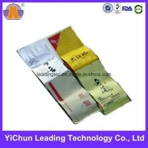 Customized Printed Aluminum Foil Zipper Gusset Plastic Tea Bag