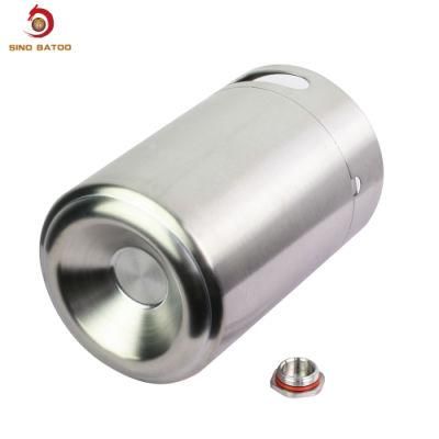 Solid Inox Aislacion Refillable Stainless Mini Beer Barrels Keg Vacuum
