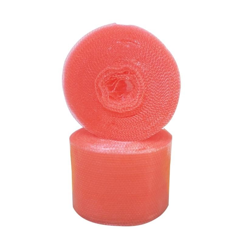 Perforated Black Red Pink Bubble Air Wrap Film Black Bubble Air Wrapping Cushion Roll