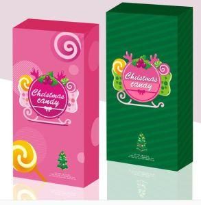 Hot Sale Christmas Gift Santa Candy Paper Box