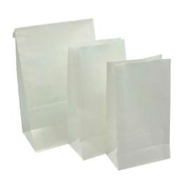 Tin Tie Tab Lock Bags White Coffee Bags Cookie Bags Treat Bags Popcorn Bags