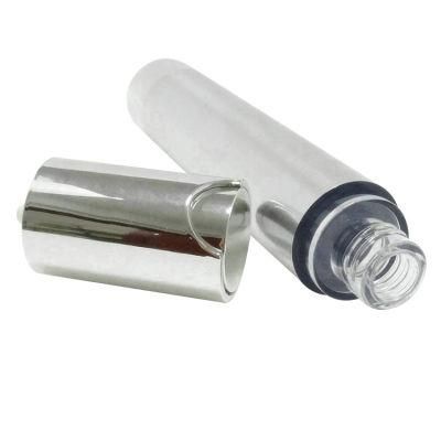 15ml 30ml 50ml Empty Cosmetic Silver Airless Pump Dispenser Bottle (SKH-1076)