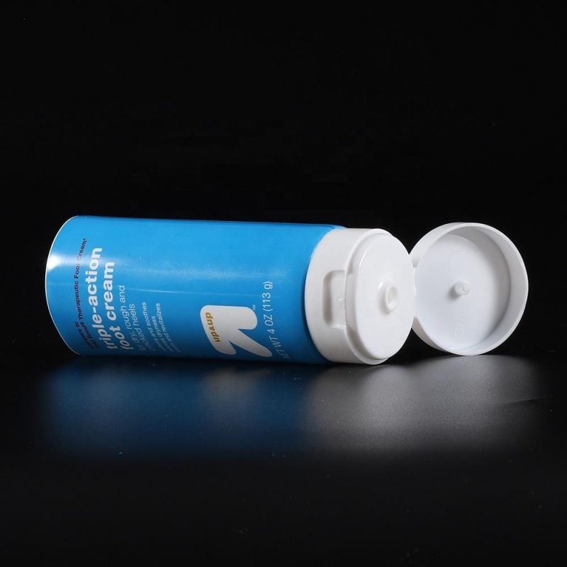 Oval Colored Tube Hot Sale Cosmetic Empty Tube PE Plastic Wholesale Manufacturing Packaging Soft Squeeze OEM Tube