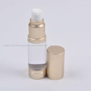 15 Ml Silver Pump Airless Bottle Acrylic Airless Bottle Airless Pump Bottle