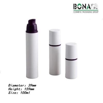 100ml White Airless Bottle Cosmetic Bottle