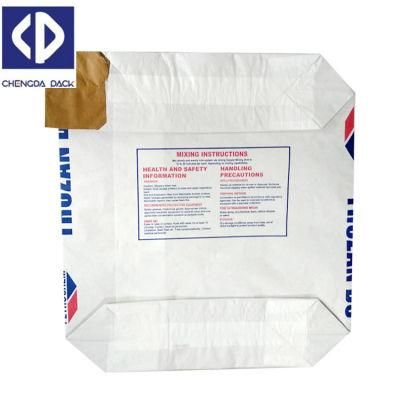 Plastic Packaging 25kg 50kg PP Woven Valve Cement Bags