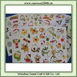 Customized Printing Paper Adhesive Stickers (S2P074)