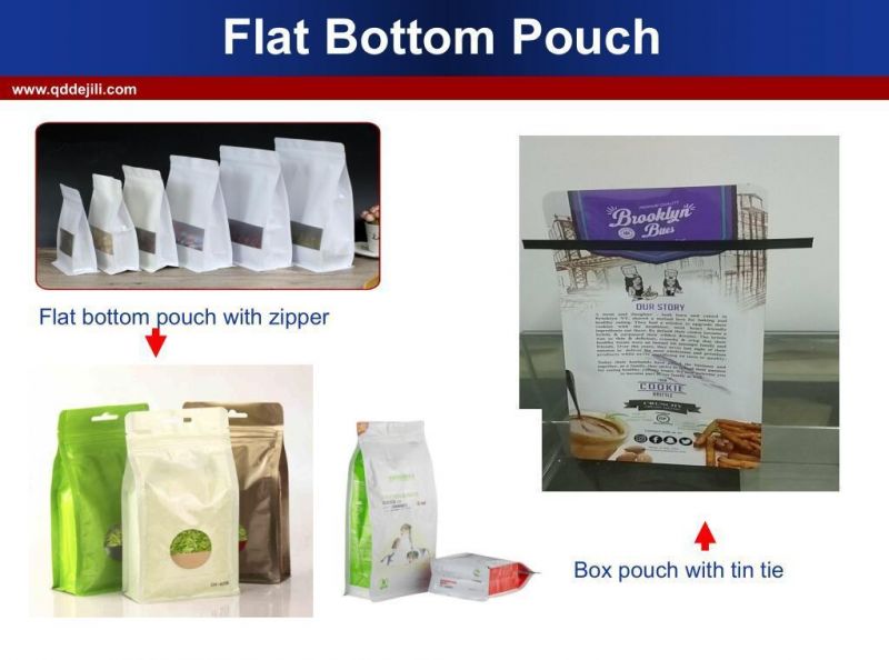 Customized Composite Stand up Dog/Cat/Food Packaging Bag with Zipper and Clear Window