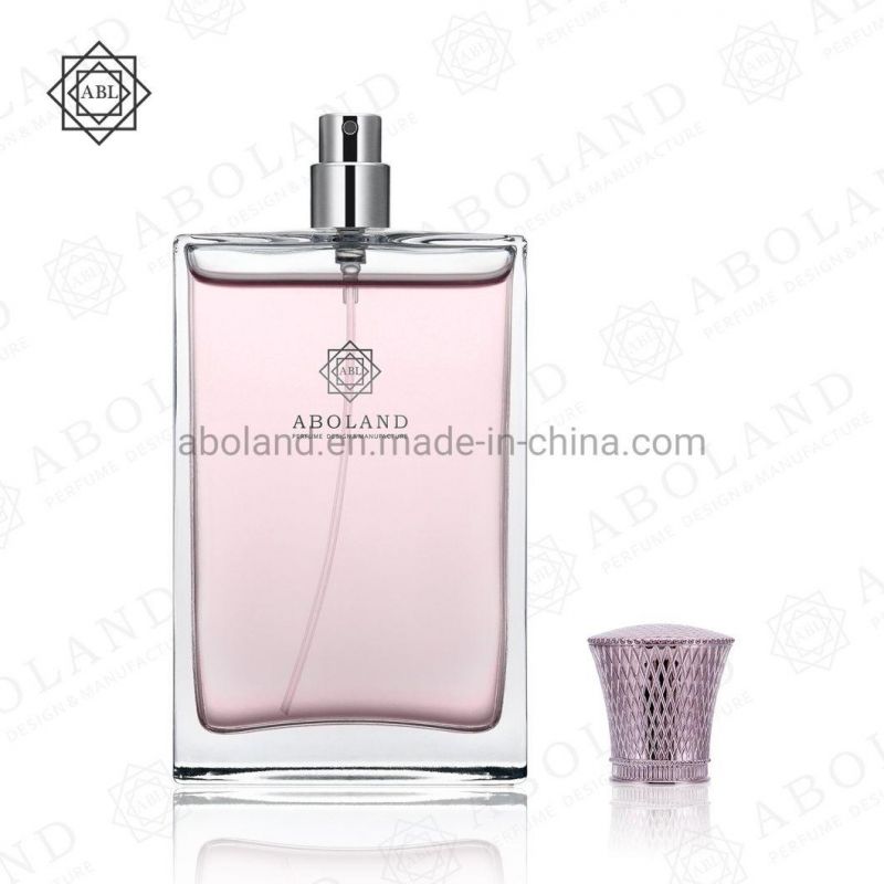 Pink Cap Wholesale Costom Pump Spray Simple Style Perfume Bottle