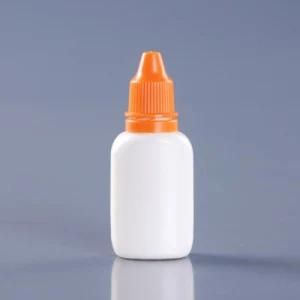 High Grade 15ml LDPE Plastic Medical Eye Ear Drops Dropper Bottle
