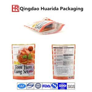Condiment Three-Dimensional Packaging Bag with Zipper