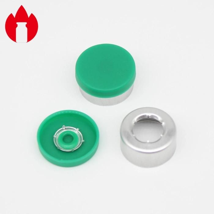 13mm 15mm 20mm 28mm 32mm Pharmaceutical Aluminum Plastic Flip off Cap for Injection Vial