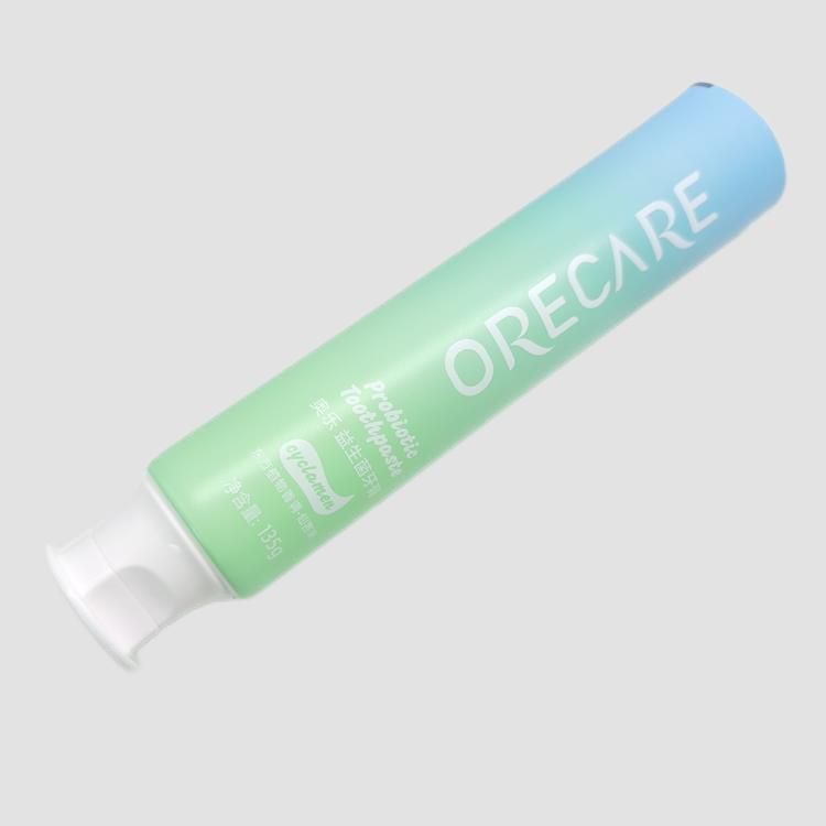 Plastic Laminated Lotion Tube Face Wash Tube Packaging with Flip-Top