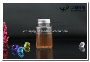 100g Clear Wide Mouth Medicine Glass Herbs Bottles