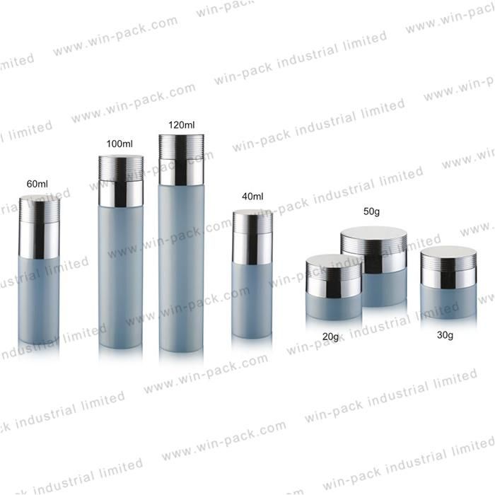 2019 40ml 60ml 100ml 120ml Flat Clear Unique Round Lotion Cosmetic Travel Bottle Set