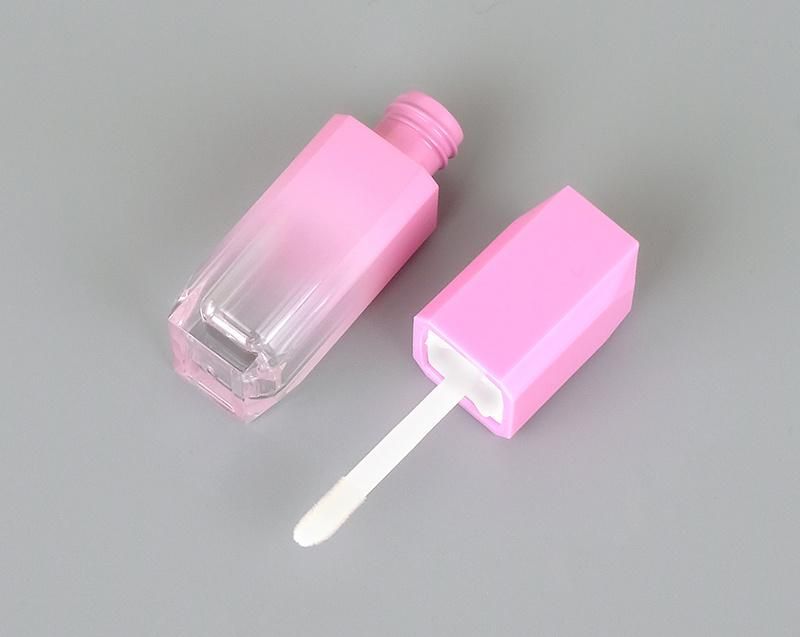 5ml in Stock Lipgloss Container Tubes Pink Purple Blue Silver Black White Empty Lip Gloss Tube with Brush