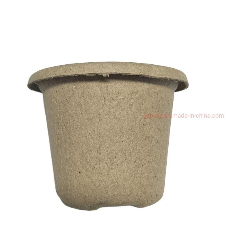 Germination Plant Pot Molded Pulp Seed Pot Recycled Nursery Cup Pulp Seed Gardening Tray