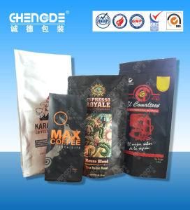 Aluminum Foil Coffee Bag with Valve, Plastic Packaging Zipper Bag with Valve
