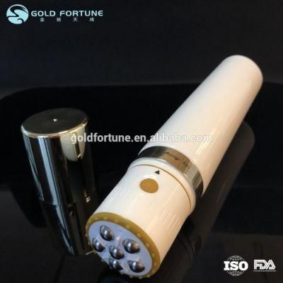 Electric Massage Head Cosmetic Tube with Lithium Battery
