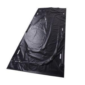 High Quality Waterproof Corpse Bag with Handle PVC Black