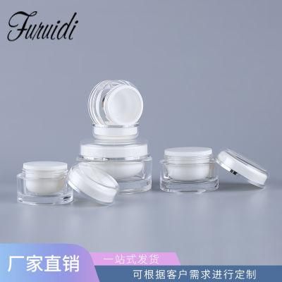100ml Sprayer Airless Bottles for Face and Skin Cosmetic Jar for Day &amp; Night Cream Environmentally Friendly Vacuum Bottle