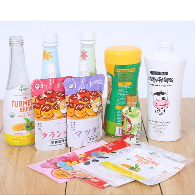 Beverage Plastic PVC Shrink Sleeve Wrap Bottles Labels