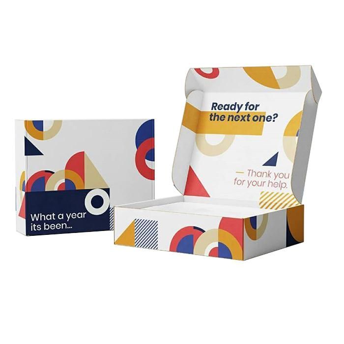 Shipping Mailers Clothing Corrugated Paper Customized Box Liner with Lid