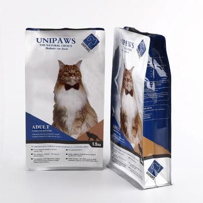 Custom Food Grade Plastic Bag Big 10kg 15kg 20kg Pet Dog Treats Feed Food Packaging Pouch with Resealable Zipper