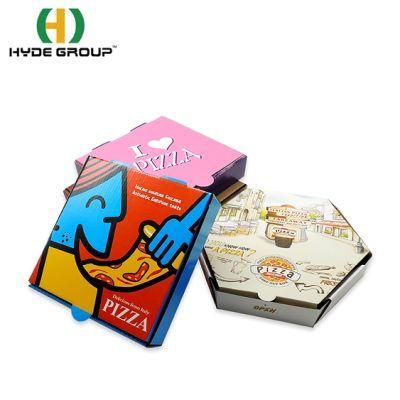 12 Inch Custom Printed Pizza Food Paper Packing Boxes