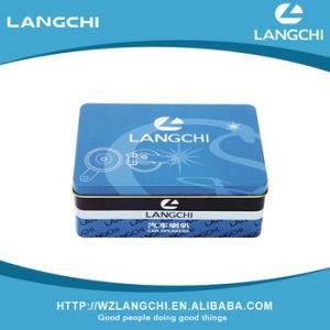 Rectangular Factory Tin Boxes with Customized Embossed Decorative Printing