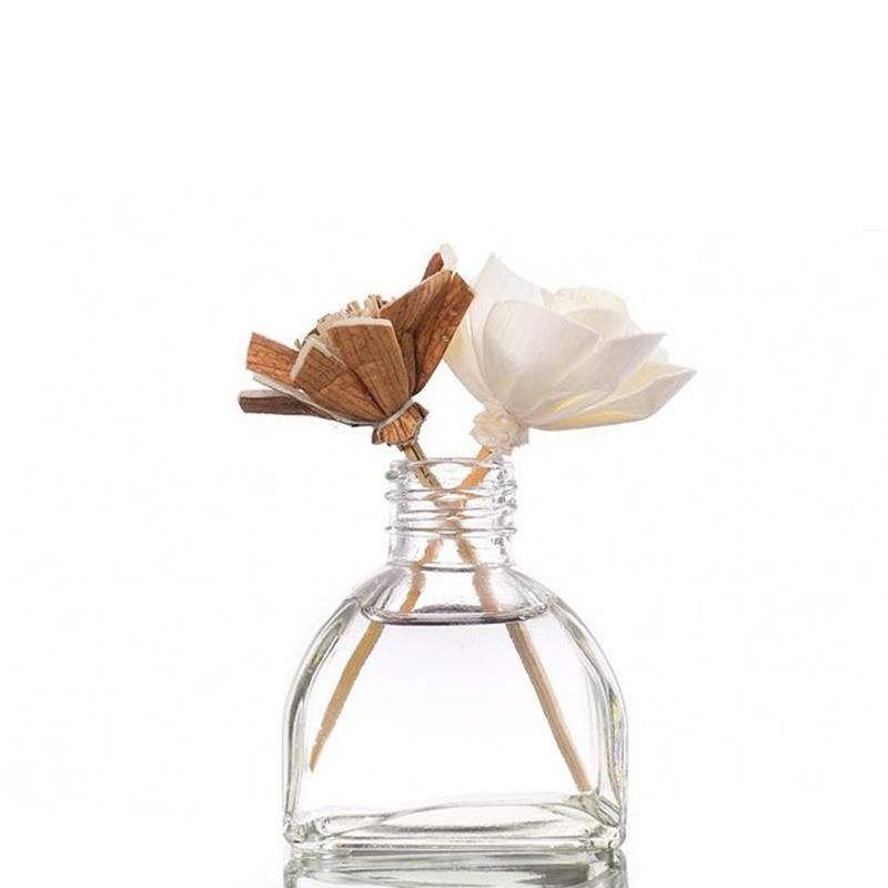 50ml 150ml 300ml Clear Reed Diffuser Glass Bottle with Lid