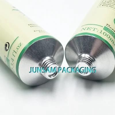 Aluminum Collapsible Tube Soft Metal Packaging for Cosmetic Cream Container