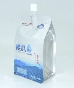Plastic Spout Stand up Juice Packaging Pouch