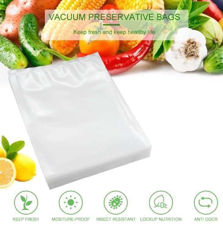 Custom Printed Plastic 100 Pack Vacuum Sealer Food Vacuum Bags