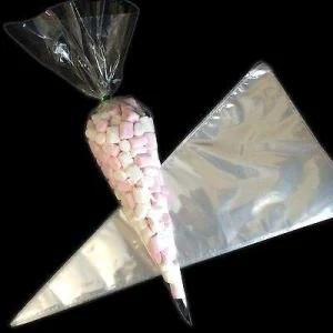 China High Quality BOPP Plastic Fresh Flower Wrapping Sleeve Bag