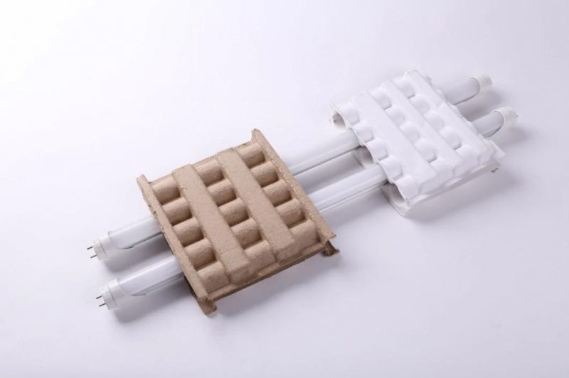 Recycle Paper Formed Sugarcane Bagasse Packaging Light Packing Box Tray