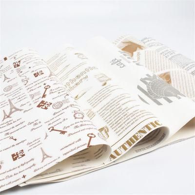 Food Wrapping Paper Packaging, Grease Proof Paper