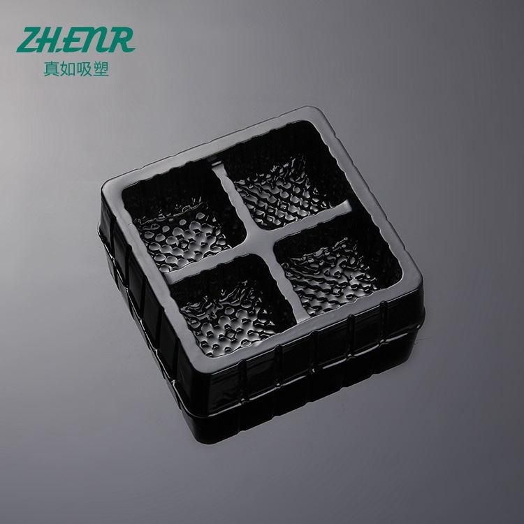 disposable black plastic blister box  blister plastic packaging box