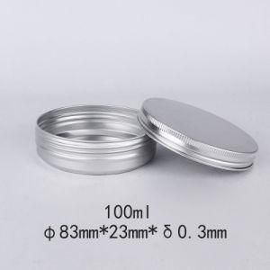 100g Aluminum Jars with Silver Cap for Wax