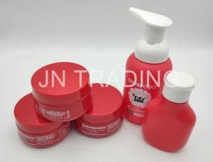 50g Red Color PP Material Thick Wall Screen Print Skin Care Cream Jar