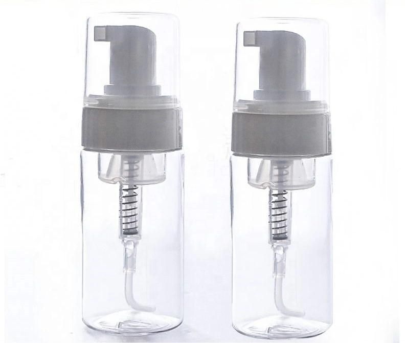 Foaming Bottle 30ml 50ml 100ml 150ml 200ml 250ml Pet Cosmetic Liquid Soap Dispenser with Foam Pump Bottle