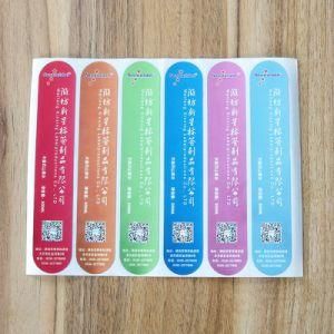 Custom Product Thermal Paper Labels Adhesive Sticker