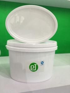 2L White Plastic Pail Paint Pail / Container / Drum with Airtight Lid