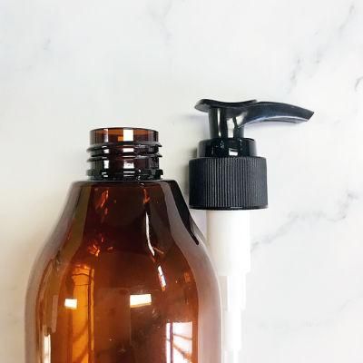 100ml Brown Pet Plastic Shampoo Hand Sanitizer Gel Pump Bottle