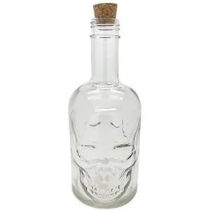 Transparent 500ml 700ml Glass Wine Bottle with Cork Tequila Whisky Liquor Bottle Whiskey Vodka Brandy Bottle