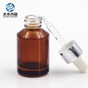 Cosmetic Packaging 30ml Amber Essential Oil Glass Bottle