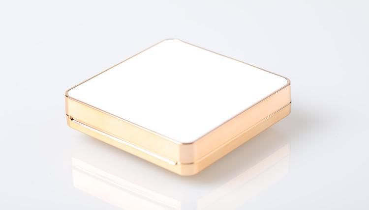 Customized Empty Square Bb Cc Plastic Packaging Cream Air Cosmetic Beauty Compact Cushion Case Box for Liquid Foundation Concealer