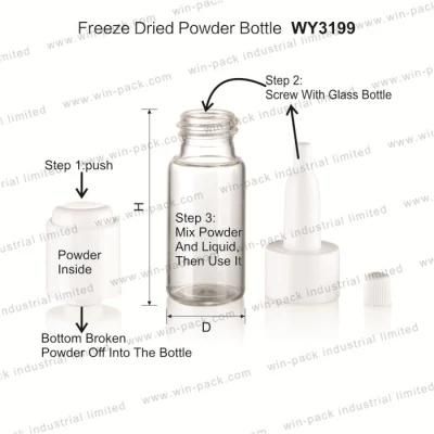 Winpack Cosmetic Clear Glass Bottle for Essential Oil Face Care Packaging 3ml 4ml 7ml