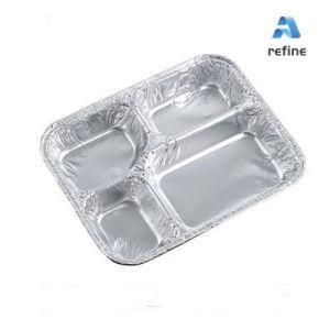 4c230 Multifunction Foil Food Tray with Four Position